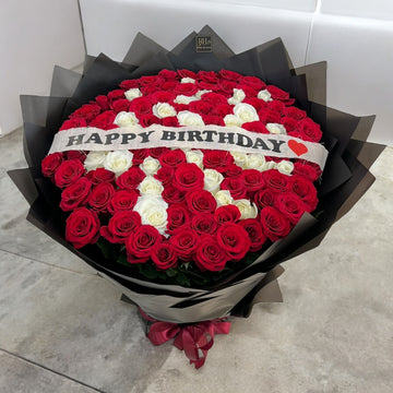 Birthday Bliss Rose Bouquet