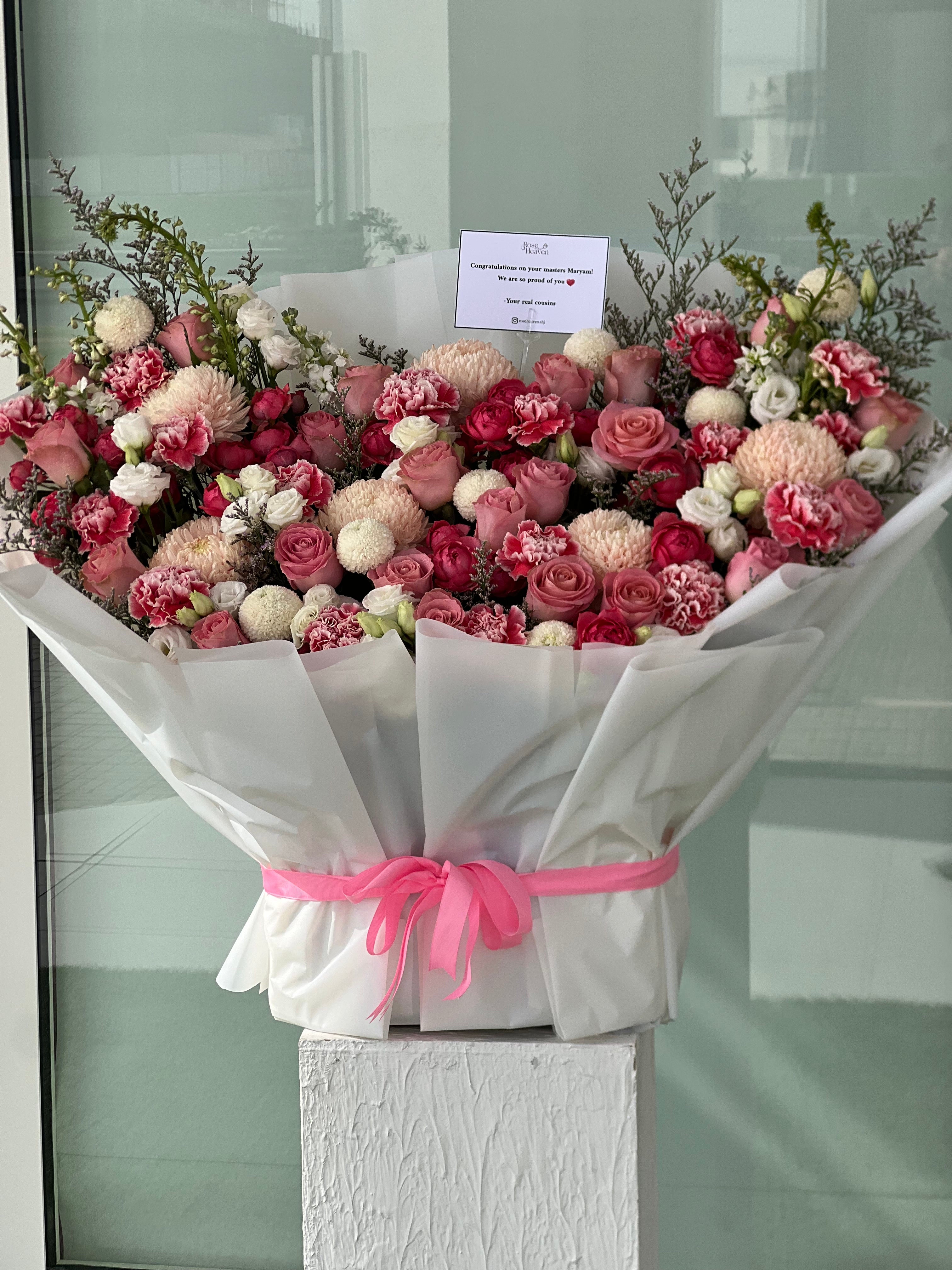 Blush Elegance Bouquet Mix