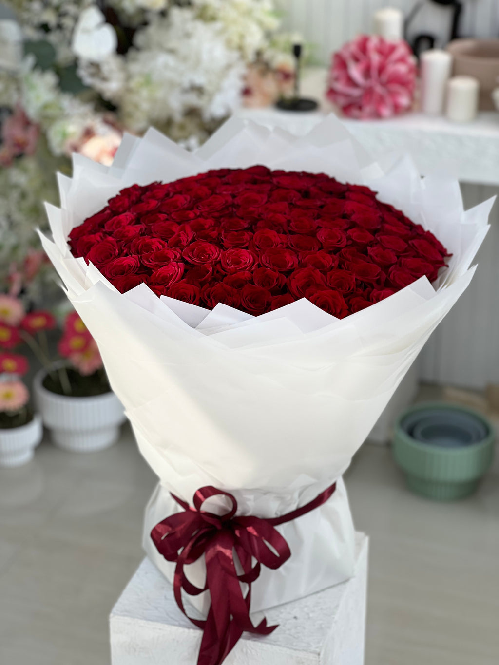 Royal Red Elegance Bouquet