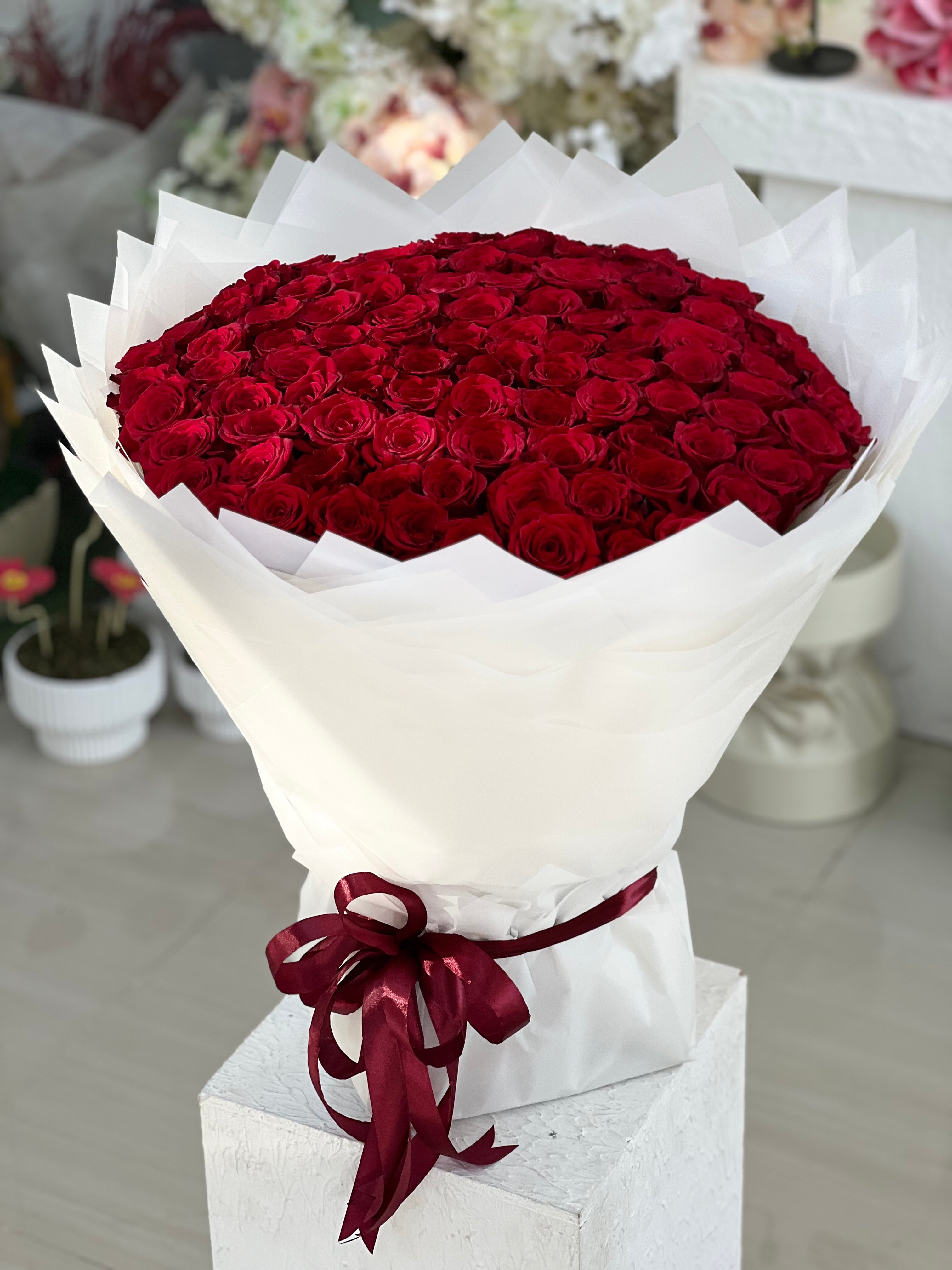 Royal Red Elegance Bouquet