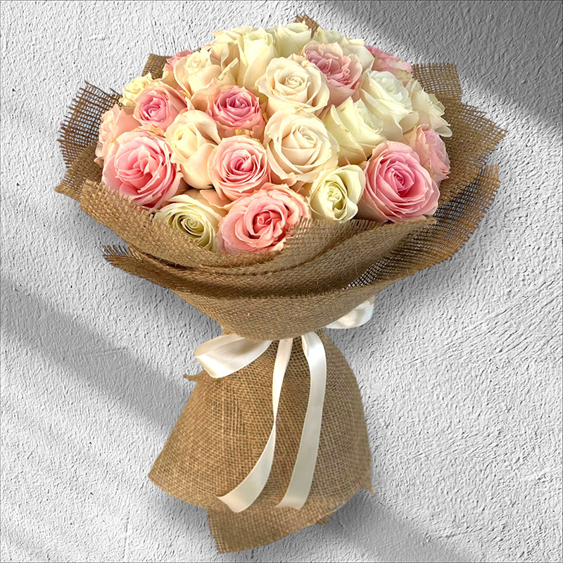 Timeless Pink & White Elegance