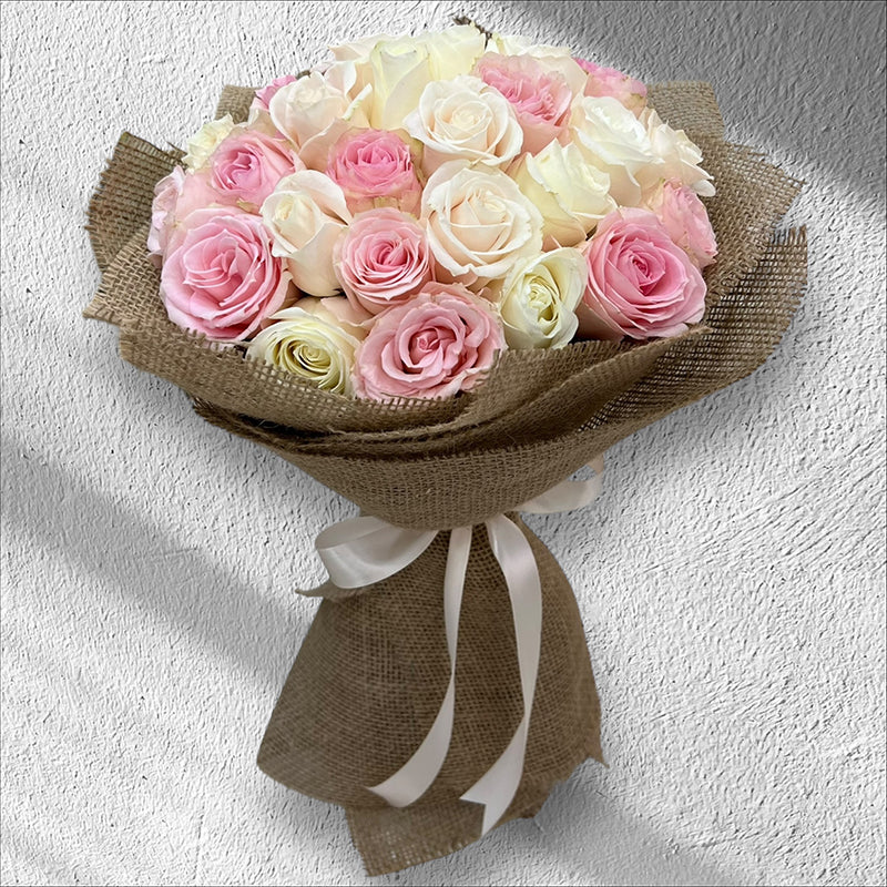 Timeless Pink & White Elegance