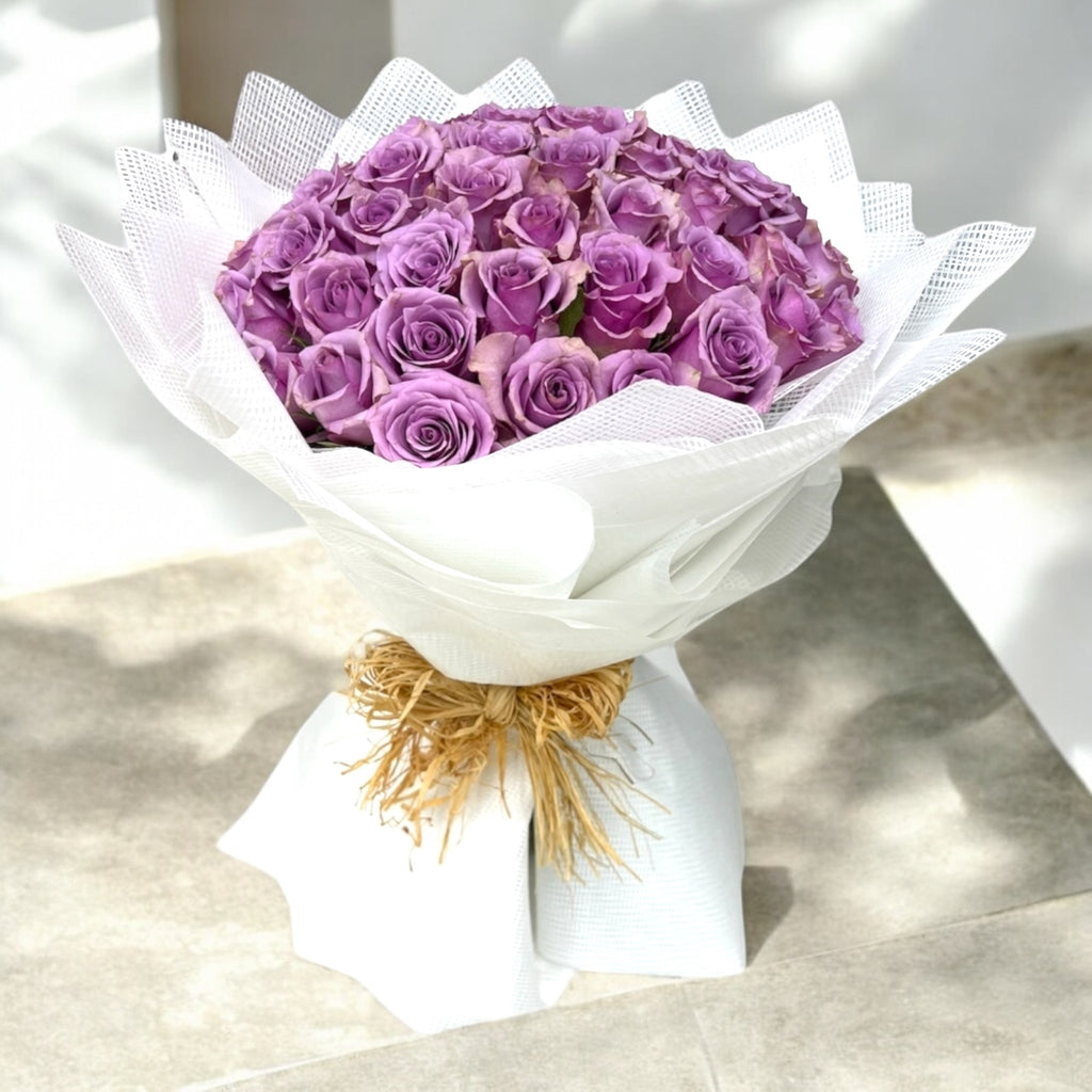 Mystical Purple Roses